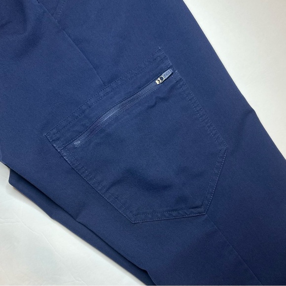 Figs Zamora Jogger Scrub Pants Navy PO 1683 Size Small/Tall - Picture 10 of 16